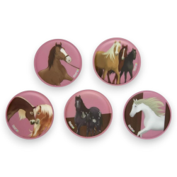 Ergobag - Set Kletties - 5 Patch - Running Horses 