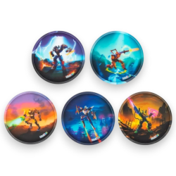 Ergobag - Set Kletties - 5 Patch - Superpowers - SCONTO