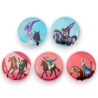 Ergobag - Set Kletties - 5 Patch - Vaulting