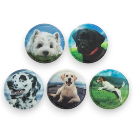 Ergobag - Set Kletties - 5 Patch - Dogs