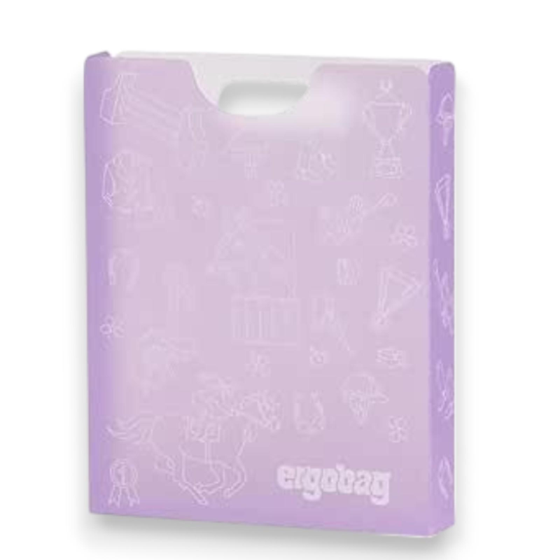 Ergobag - Scatola Porta Quaderni - 24x31x5 Cm -  Horses - SCONTO