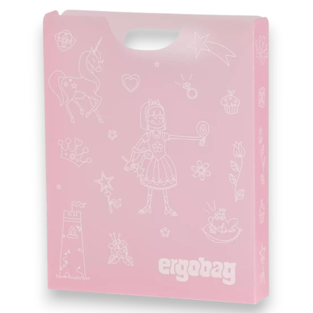 Ergobag - Scatola Porta Quaderni - 24x31x5 Cm - Princess - SCONTO