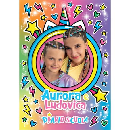 Aurora e Ludovica - Diario Scuola 2025/2026 - 350 PP