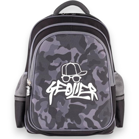 Geolier - Zaino Scuola Spallacci Regolabili - 26 L - Cuffie in Omaggio