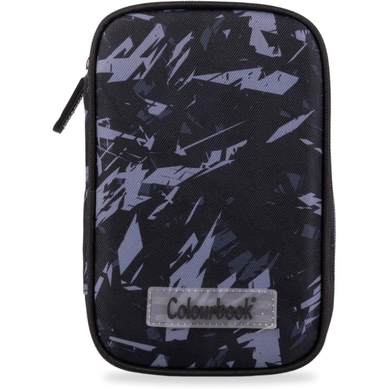 Colourbook - Astuccio Completo 3 Zip Abstract - Camouflage