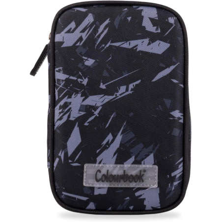 Colourbook - Astuccio Completo 3 Zip Abstract - Camouflage