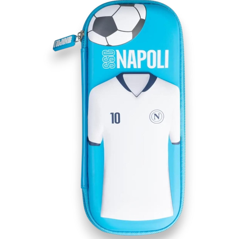 Colourbook - Astuccio Rigido 3D - Maglia del Napoli - 24x5x10 cm - Azz