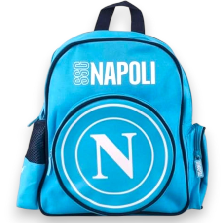 Colourbook - Zaino ASILO NAPOLI - 25x17x10 cm - Azzurro - SCONTO