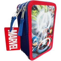 Astuccio Completo 3 Zip - Avengers 