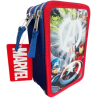 Astuccio Completo 3 Zip - Avengers 