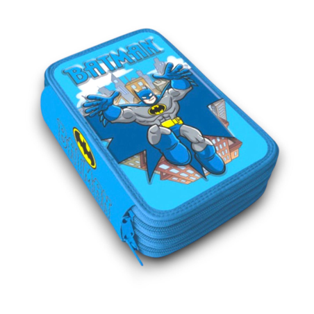 Astuccio Completo 3 Zip - Batman