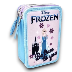 Astuccio Completo 3 Zip - Frozen