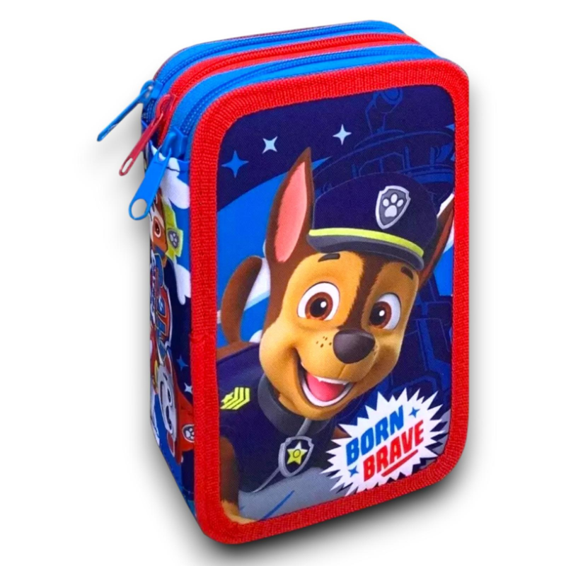 Astuccio Completo 3 Zip - Paw Patrol