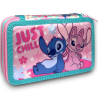 Astuccio Completo 3 Zip - Stitch