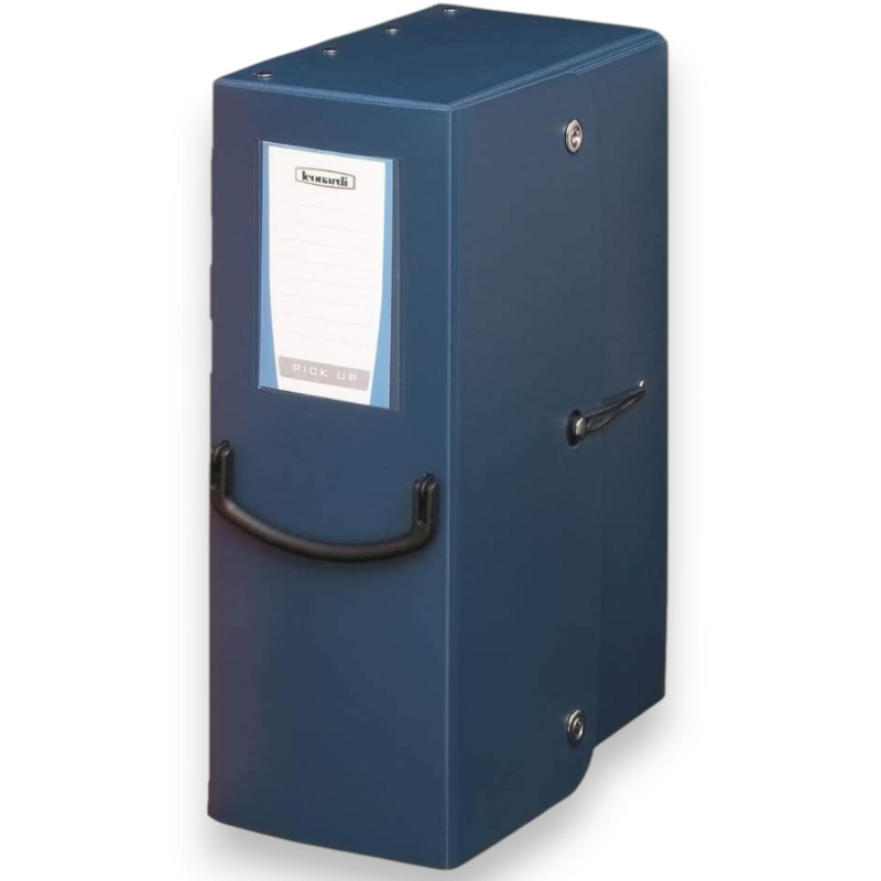 Fellowes - Raccoglitore Pick Up - D.20 cm - Blu Metallo