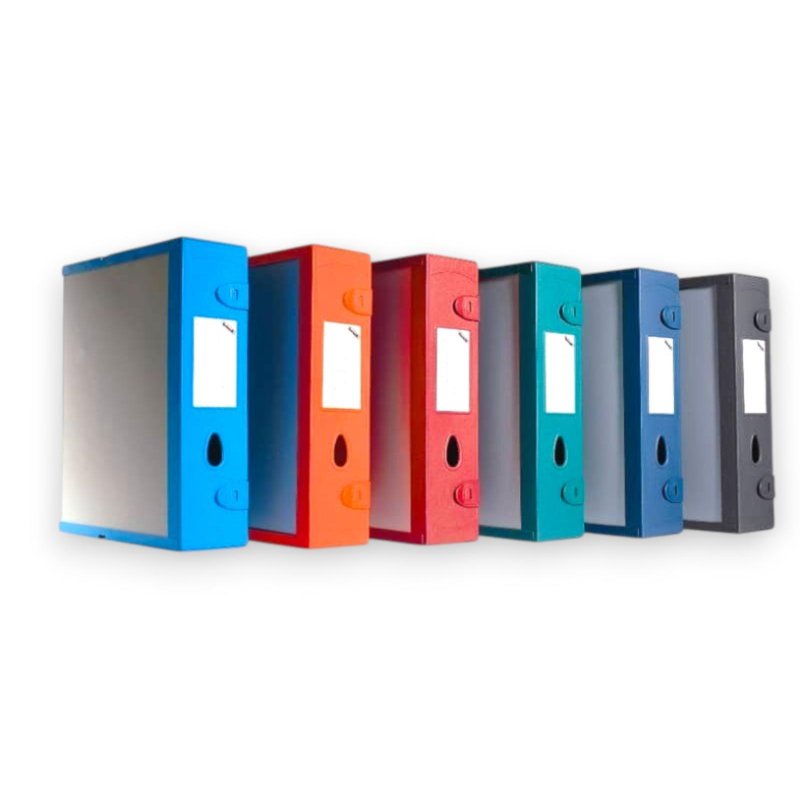 Fellowes - Scatola Archivio Combo Box - Rosso
