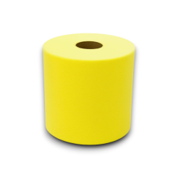 Rotolo Tulle - 12,5 cm x 100 mt - Giallo 