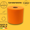 Rotolo Tulle - 12,5 cm x 100 mt - Arancione