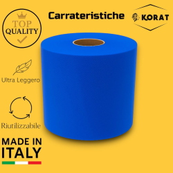 Rotolo Tulle - 12,5 cm x 100 mt - Blu Royal