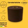 Rotolo Tulle - 12,5 cm x 100 mt - Marrone