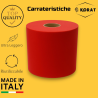 Rotolo Tulle - 12,5 cm x 100 mt - Rosso