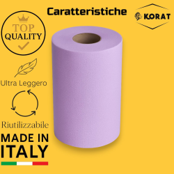 Rotolo Tulle - 25 cm x 100 mt - Lilla