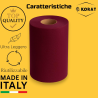 Rotolo Tulle - 25 cm x 100 mt - Bourgundy/Prugna