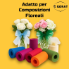 Rotolo Tulle - 25 cm x 100 mt - Oro 