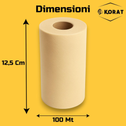 Rotolo Tulle - 25 cm x 100 mt - Beige