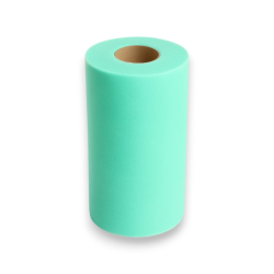 Rotolo Tulle - 25 cm x 100 mt - Verde Tiffany
