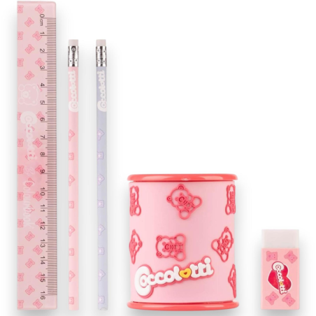 Coccolotti - Set Stationery - Kit 5 Pezzi - Classic Rosa