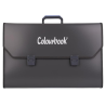 Colourbook - Valigetta in PPL Wild - Con Tracolla - 36x50 cm - GRIGIO 
