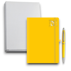 Dynamic - Agenda Giornaliera 15x21 - Con Elastico - Copertina Matra - 