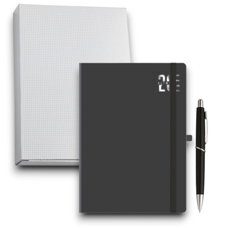 Dynamic - Agenda Giornaliera 15x21 - Con Elastico - Copertina Matra - 
