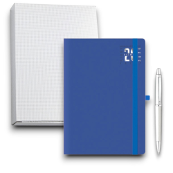 Dynamic - Agenda Giornaliera 15x21 - Con Elastico - Copertina Matra - 