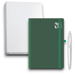 Dynamic - Agenda Giornaliera 15x21 - Con Elastico - Copertina Matra - 