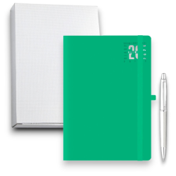 Dynamic - Agenda Giornaliera 2026 - 11x17 cm - Con Elastico -  Coperti