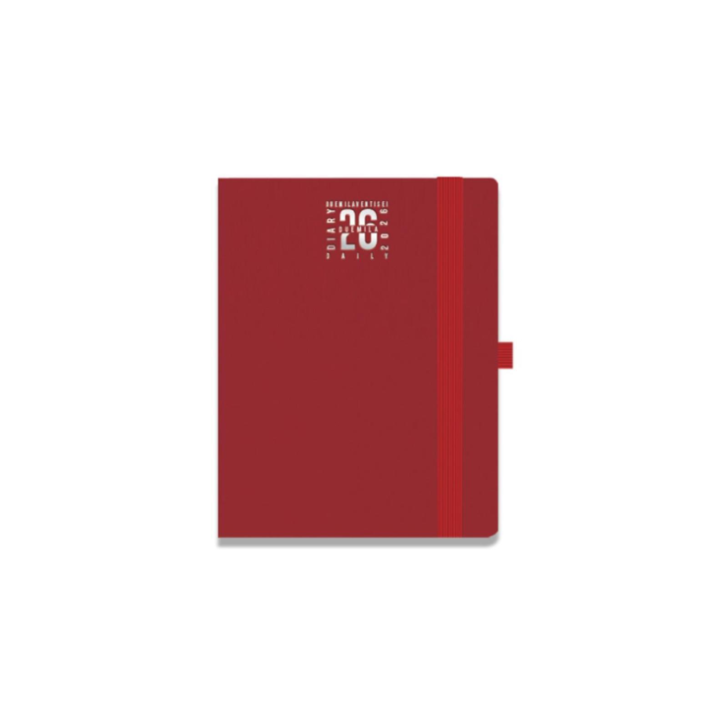 Dynamic - Agenda Giornaliera 2026 - 9x13 cm - Con Elastico -  Copertin