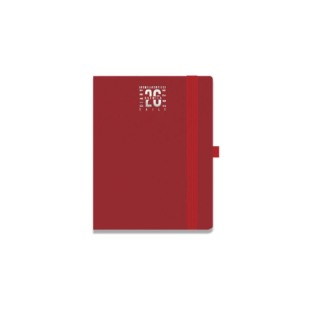 Dynamic - Agenda Giornaliera 2026 - 9x13 cm - Con Elastico -  Copertin