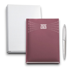Matra - Agenda Giornaliera 2026 - 17x24 cm - Copertina Matra Gommata -