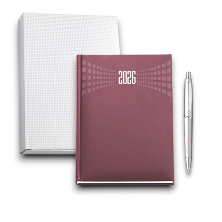 Matra - Agenda Giornaliera 2026 - 17x24 cm - Copertina Matra Gommata -