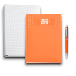 Matra - Agenda Giornaliera 2026 - 15x21 cm - Copertina Matra Gommata -