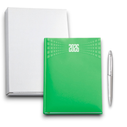 Matra - Agenda Giornaliera 2026 - 15x21 cm - Copertina Matra Gommata -