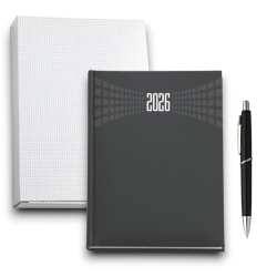 Matra - Agenda Giornaliera 2026 - 15x21 cm - Copertina Matra Gommata -