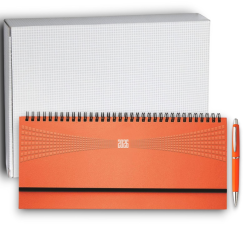 Matra - Planning Settimanale 2026 - 30x15 cm - Arancione