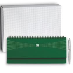 Matra - Planning Settimanale 2026 - 30x15 cm - Verde