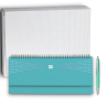 Matra - Planning Settimanale 2026 - 30x15 cm - Verde Acqua