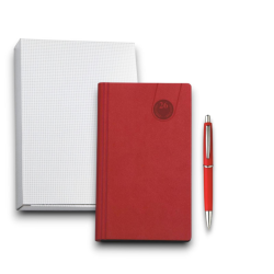 Tavecchi - Agenda Settimanale 2026 - 8x14 cm - Rosso