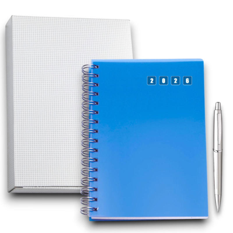 Spiral - Agenda Settimanale 2026 - 17x24 cm - Rilegatura Spirale -  Sk
