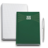 Matra - Agenda Giornaliera 2026 - 11x17 cm - Copertina Gommata - Verde